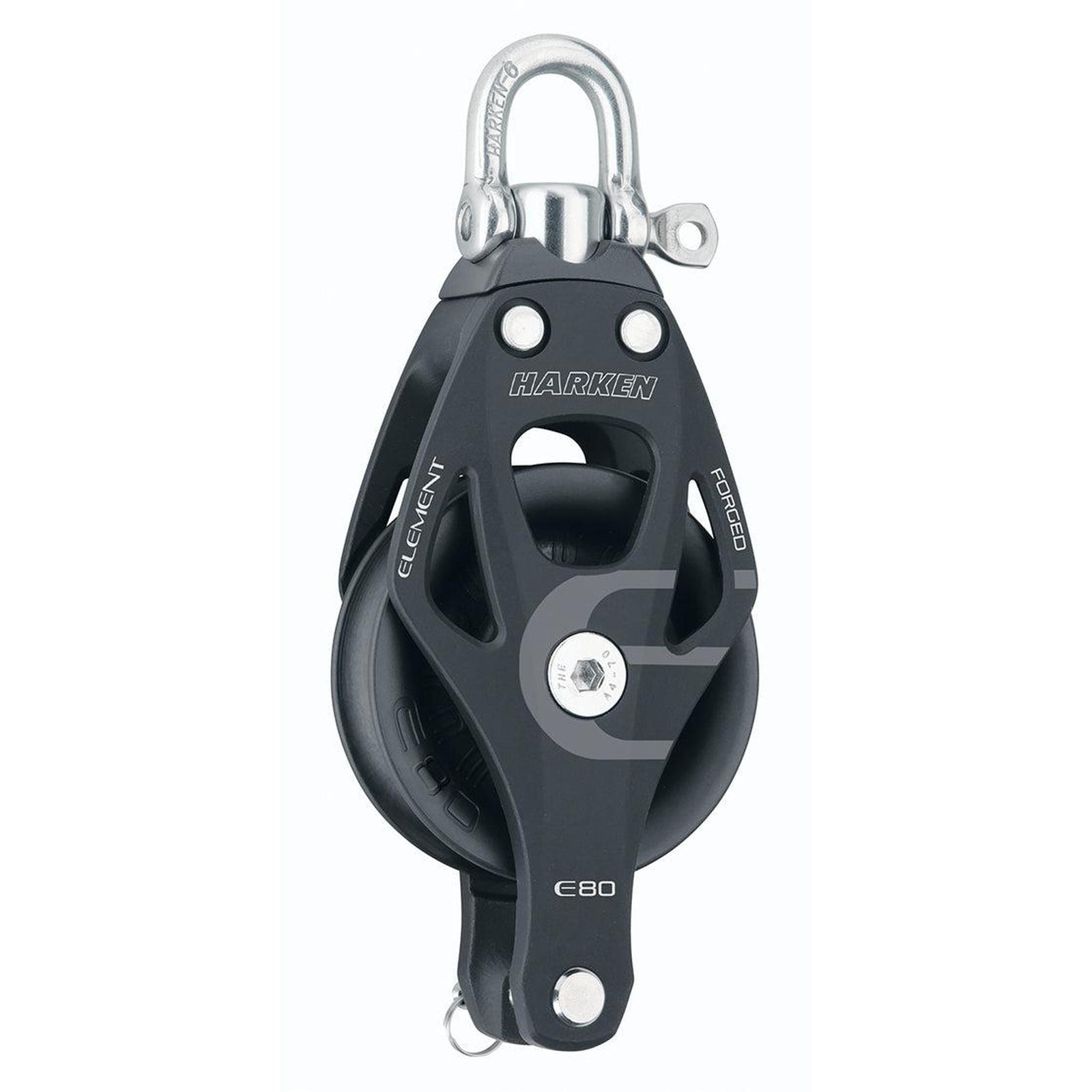80mm Element Single Swivel Block w/Becket