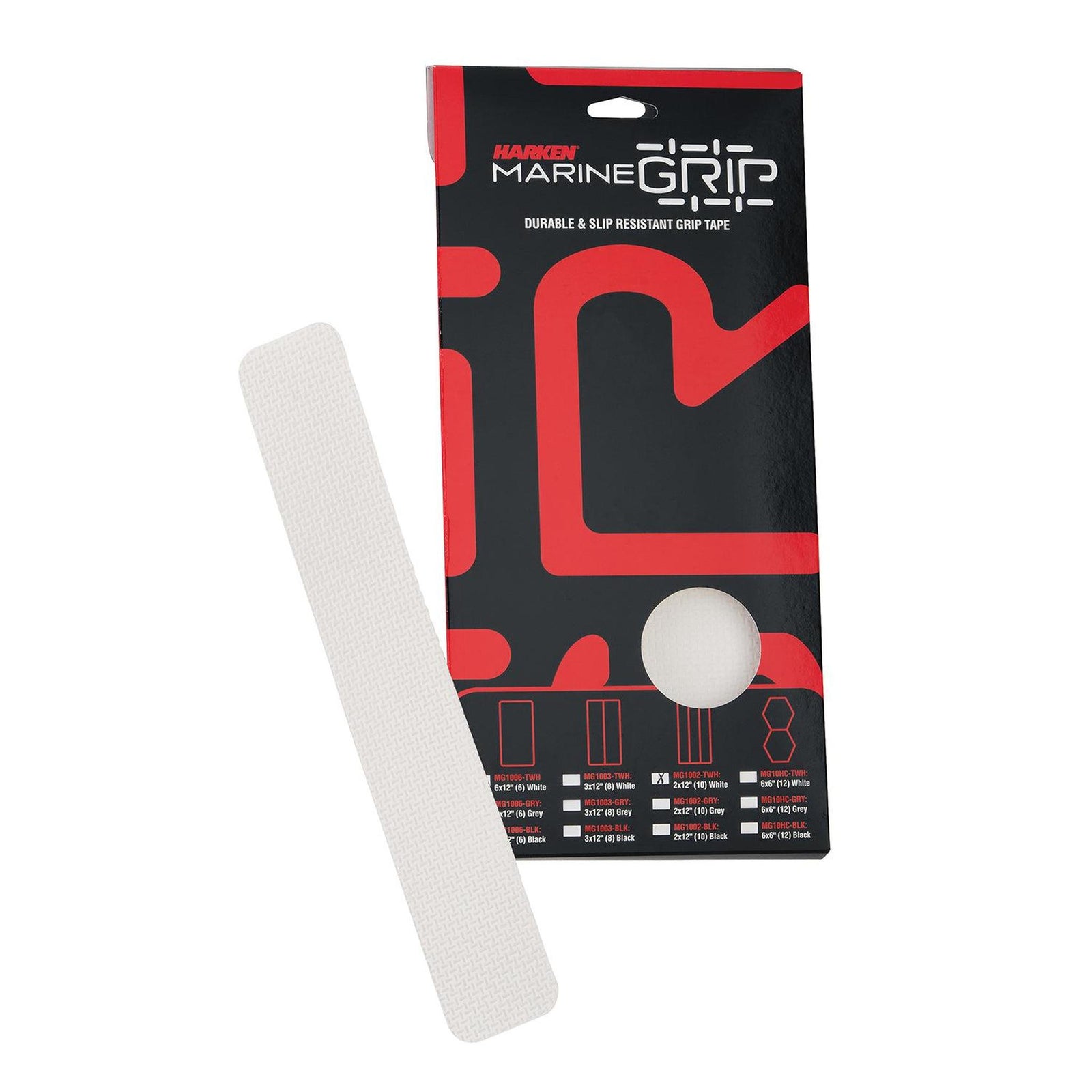 Grip Tape-Translucent White Panel 2x12in(10) Kit