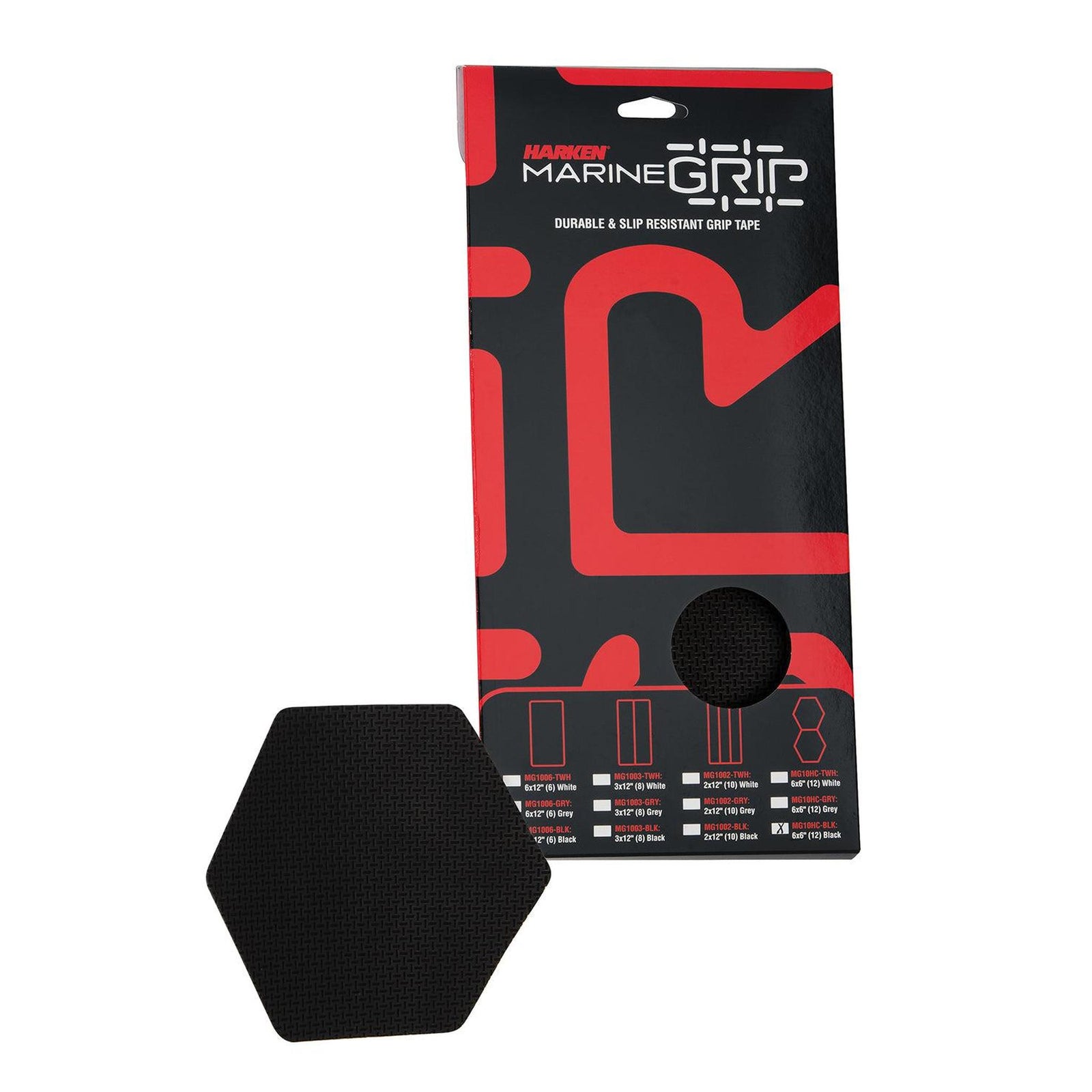 Grip Tape-Honeycomb-Black (12) Kit