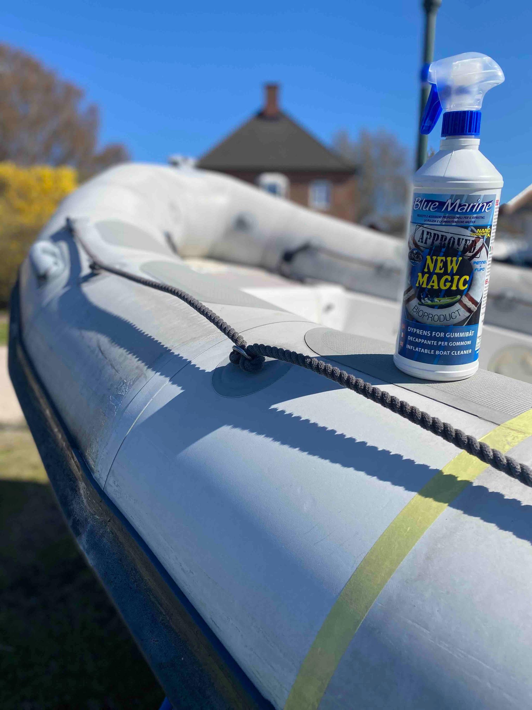 Magic Deep Clean Window Cleaner Blue Marine - New Magic deep cleaner for inflatable boats – Hovdan ...